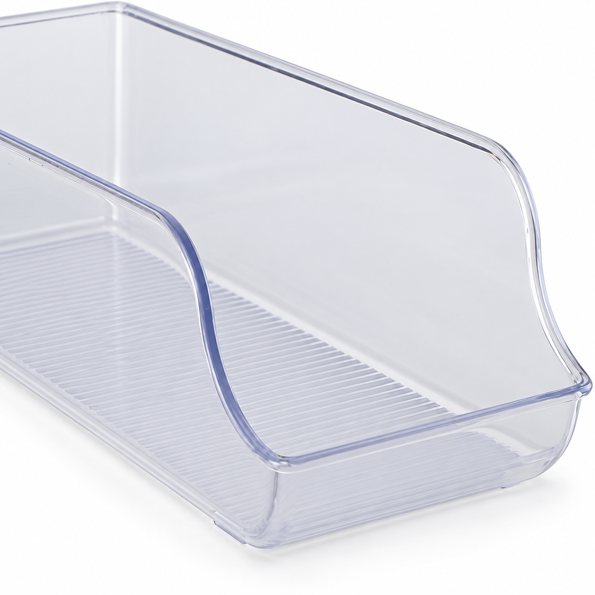 BeBuy24 Kühlschrank-Organizer, transparentes 4er-Set