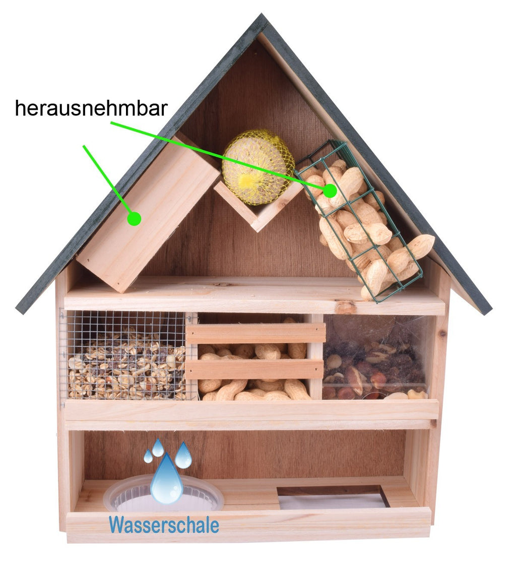 Vogelfutterstation Vogelhaus Vogelstation Futterstelle Vögel