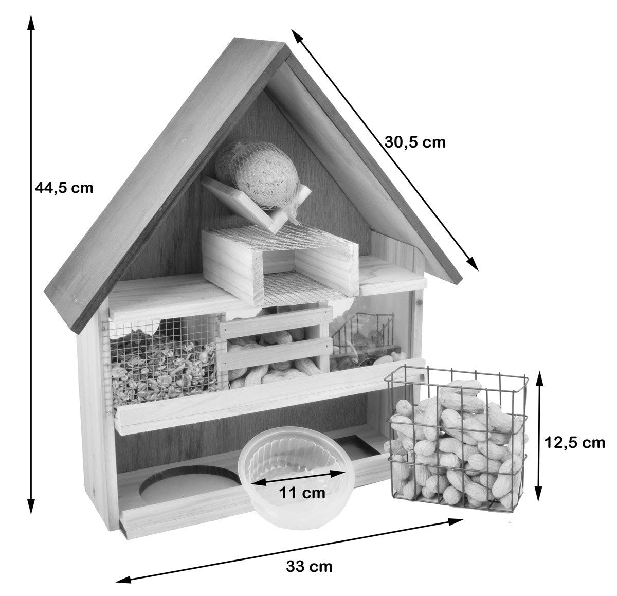 Vogelfutterstation Vogelhaus Vogelstation Futterstelle Vögel